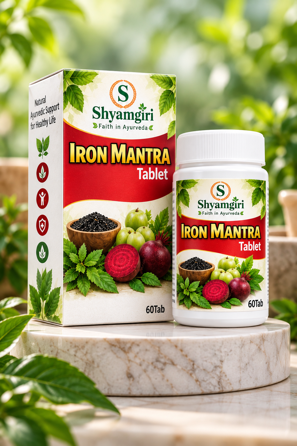Iron Mantra Tablet